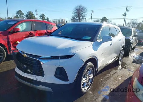 2021 Chevrolet Blazer Fwd 1Lt из США, поврежденный, VIN 3GNKBBRA2MS524914
